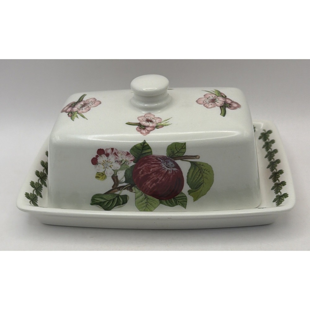 Portmeirion Pomona Covered Butter Dish Britain Susan Williams-Ellis Britain